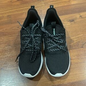 Adidas Cloudfoam black/grey Womens Shoes